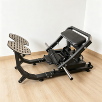 Machine à fessiers à charge libre la plus vendue, entraîneur professionnel de pont fessier, construction en acier, réglable pour la musculation en salle de sport