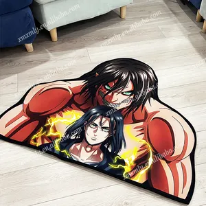 Dessin animé chambre décor tapis Manga Anime conceptions tapis chambre décor anti-dérapant tapis chambre décor tapis imperméable