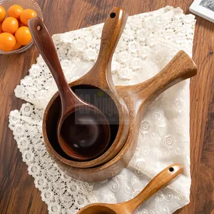 Ложка деревянная для измерения молочного порошка, измерительная ложка из кофейных зерен, для приготовления чая, с короткой ручкой