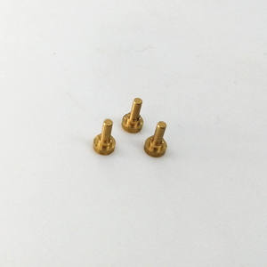 Pièces tournées CNC de haute précision H59 H62, sur mesure, nombreuses tailles, boulons de connexion usinés CNC, vis à filetage tournées - Product Image 1