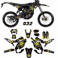 Pièces de modification de moto Surron Ultra Bee de haute qualité, autocollants graphiques pour moto, autocollants pour cadre