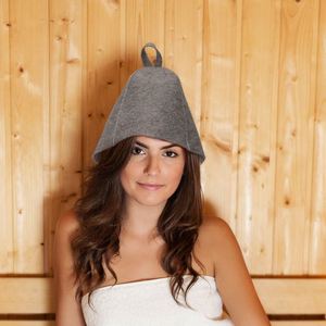 <b>Wool</b> 100% Russian Sauna Hat <b>Wool</b> <b>Felt</b> Hats Customized Logo Embroidery Sauna Hat - Product Image 6