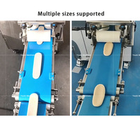 Machine industrielle électrique en acier inoxydable pour la formation automatique de biscuits, résistante à la corrosion, 100-120 pièces/min, pour aliments et biscuits