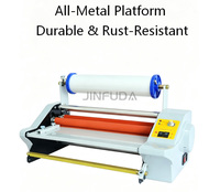 Machine de plastification à chaud et à froid pour films mats et brillants, largement compatible avec divers types de films, pour le revêtement d'images