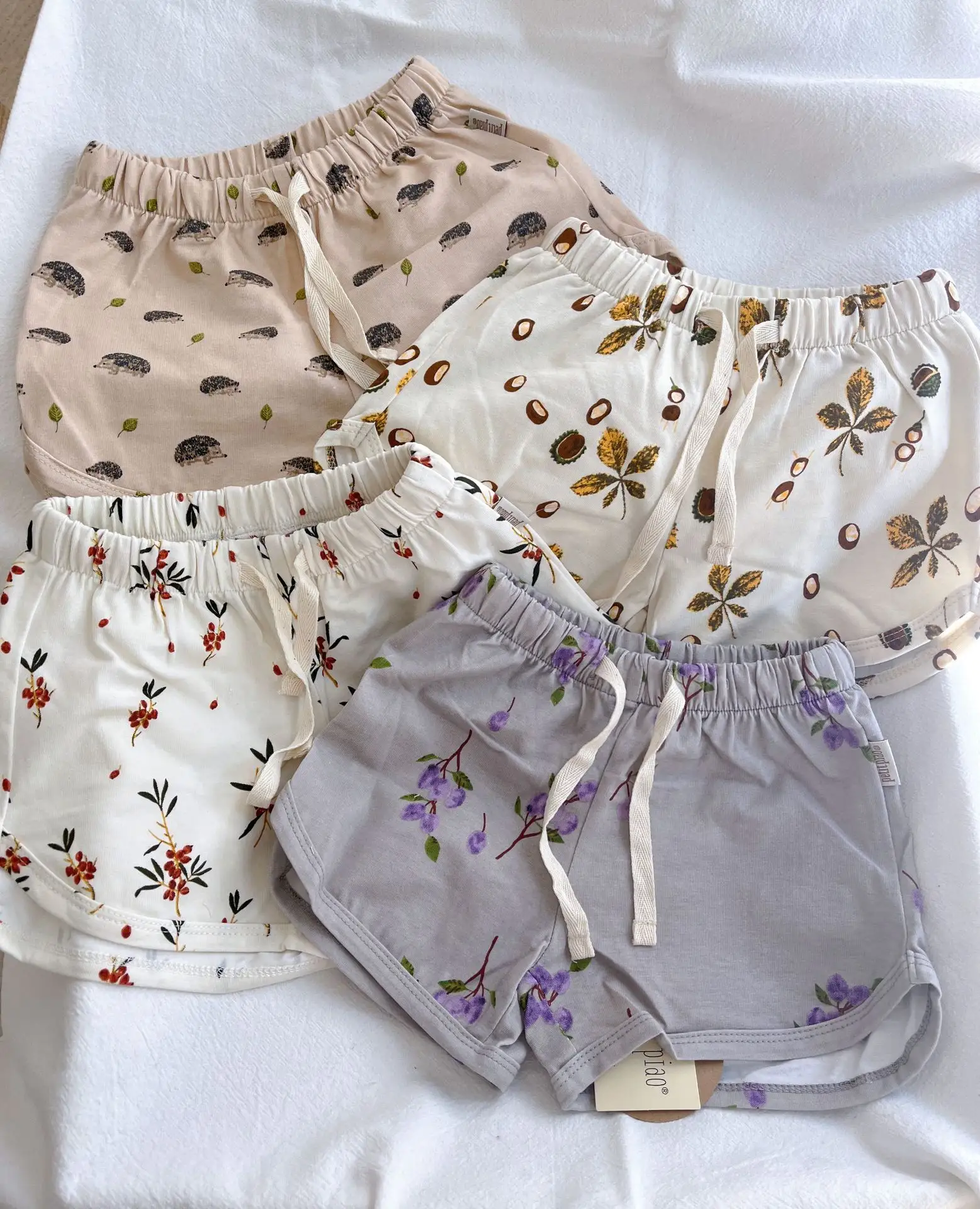 Summer Kids Shorts Cotton Printing Shorts Boys Girls Brand Toddler Panties Kids Home Short Sports Pants Baby Clothing 1-5Y