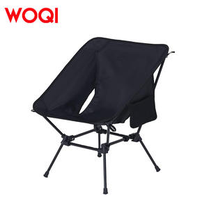Chaise pliante Woqi Moon Chair carrée en aluminium pour le camping, le pique-nique, la pêche, le jardin, 53x72x42, chaise pliante d'extérieur - Product Image 2