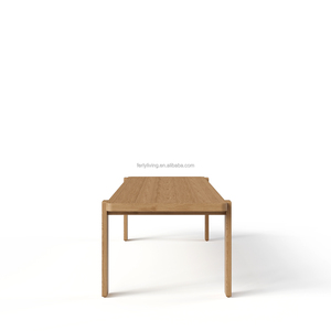 Juego de Muebles de Jardín FERLY, Diseño Nuevo y <span class=keywords><strong>Popular</strong></span>, Mesa y Sillas de Comedor de Madera de Lujo para Exteriores - Product Image 4
