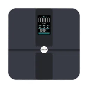 CE ROHS skala berat Digital 180KG BMI Mode bayi skala lemak tubuh pintar dengan aplikasi