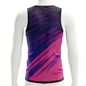 Yingtenidi Custom Marathon Running Tank Top Custom Seamless Running <b>Singlet</b> Quick Dry Fabric High End <b>Men's</b> Running <b>Singlet</b> - Product Image 4
