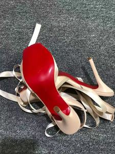 Chaussures de danse noires à bout carré fermé avec nœud, sandales à talons hauts, escarpins slingback, chaussures de soirée à talon aiguille - Product Image 6