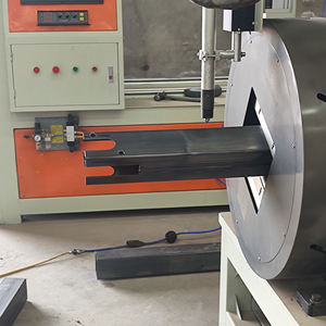 צינור מרובע מכונת חיתוך לייזר צינור עגול צינור עגול מכונת חיתוך צינור cnc דיוק גבוה פלזמה - Product Image 5