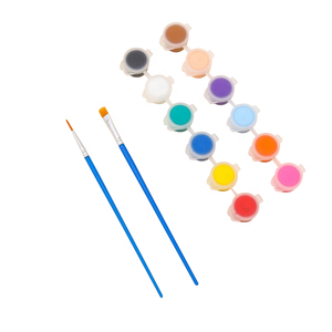 थोक कारखाने उच्च गुणवत्ता वाले ऐक्रेलिक पेंट 12 रंग 5 मिलीलीटर पर्यावरण अनुकूल गैर विषैले - Product Image 5