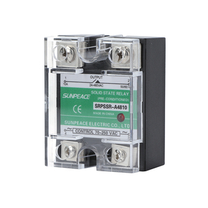 Chuyển đổi trạng thái rắn 10A 25A 40A 50A 60A 80A 90A 100A <span class=keywords><strong>120A</strong></span> <span class=keywords><strong>SSR</strong></span> da/DD/AA một pha chuyển tiếp trạng thái rắn - Product Image 2