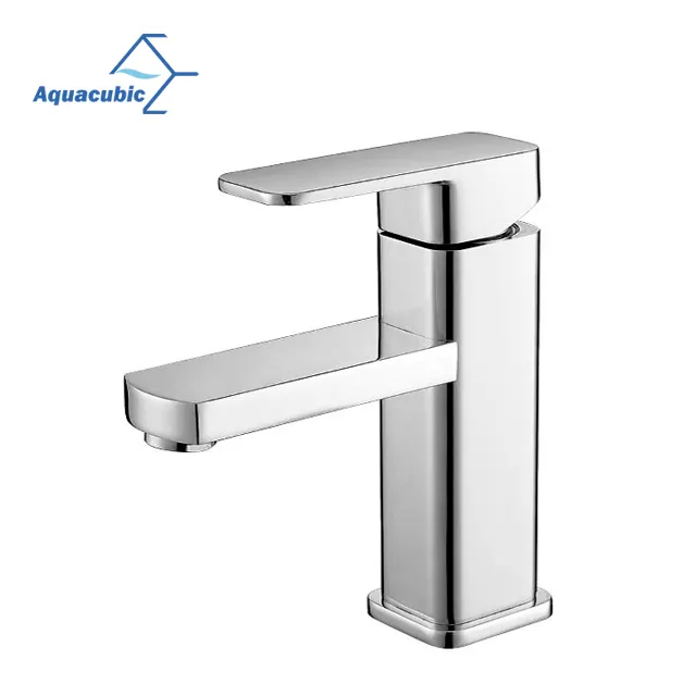 Modern Economic Water Saving cUPC Certified Lavatory Faucet Single Handle Metal Basin Tap Bathroom Faucet