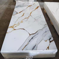 Paneles de Pared de PVC con Diseño de Rayas Geométricas, Clásicos, de Mármol, Resistentes a la Humedad y al Fuego, para Entretenimiento, Escuelas, Salones y Hogares