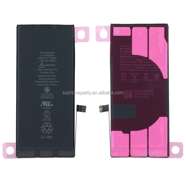 Wholesale Factory OEM New Rechargeable Battery for IP 6/6S/7/8/X/11/11Pro Max/12 Pro Max/13/14 Mobile Phones 0 Cycle