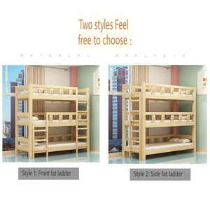 <span class=keywords><strong>Lit</strong></span> de sieste simple et moderne <span class=keywords><strong>à</strong></span> trois couches pour enfants de maternelle et de primaire - Product Image 6