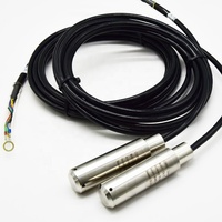 Transmetteur de niveau numérique RS485 420mA de type sonde à insertion antidéflagrante, capteur de niveau de réservoir de diesel/huile combustible Exia IICT6 0-100M