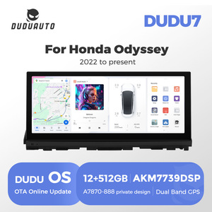 DUDUAUTO DUDU7 A7870 AKM7739 DSP TDA7808 Amplificateur 12+512G Lecteur multimédia automobile pour Honda Odyssey <span class=keywords><strong>2022</strong></span>-Présent RC - Product Image 1