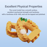 Resin Model Gigi Sementara Antinsky Warna A1 A2 A3 Resin Gigi untuk Printer 3D DLP LCD 405nm 0.5kg