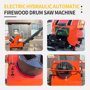 Déchiqueteuse automatique de bois de chauffage à tambour <span class=keywords><strong>Scie</strong></span> <span class=keywords><strong>circulaire</strong></span> Convoyeur Machine d'écorçage de bûches Fendeuse de bûches efficace - Product Image 5