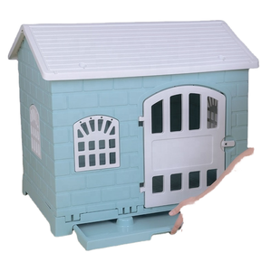 Casa para Perros al Aire Libre con Forma de Árbol Ecológica Z2 con Baño, Plástico Impermeable, Móvil para Sala de Estar - Product Image 6