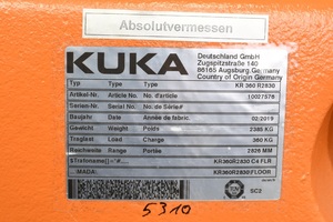 10027576, Kr 360 R2830, Robot Industrial de Alta Resistencia con Controlador Krc4 - Product Image 6