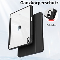 Coque arrière transparente en acrylique dur pour iPad Mini 7 6 pour Apple iPad Mini 7 étui pour tablette 8.3 pouces