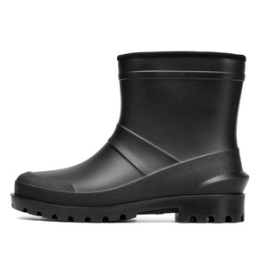 Adults High Quality Waterproof PVC Rubber Lining Steel Toe CE Certified Safety <strong>Wellington</strong> Rain <strong>Boots</strong> Summer Rain Shoes Unisex - Product Image 3