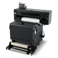 Nieuwe 24 inch digitale DTF huisdierfilm printer T-shirt textiel printmachine automatisch 24 inch dubbele Eps I3200/i1600/xp600 printkoppen