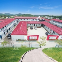 Faible Coût Préfabriqué Bâtiment De L'hôtel Hangars Préfabriqués Mexique