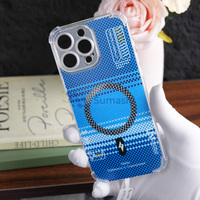 Coque Magnétique Antichoc pour iPhone 17 Pro Max avec Protection d'Angle à Coussin d'Air, Motif Mignon, Pare-chocs Fin en TPU Souple