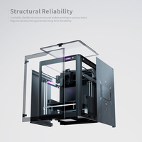 Machine d'impression multicolore industrielle haute température 450°C ℃   Imprimante 3D FDM entièrement automatique pour la création de modèles 3D en plastique