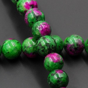 Cuentas de piedra sueltas al por mayor rojo verde <span class=keywords><strong>morganita</strong></span> para hacer joyas DIY MS219 - Product Image 5