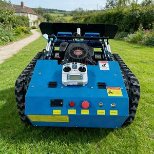 Tondeuse à gazon télécommandée sans fil, une petite tondeuse pour <span class=keywords><strong>jardin</strong></span> et aménagement paysager, spécialement conçue pour les pentes et la coupe des mauvaises herbes - Product Image 3