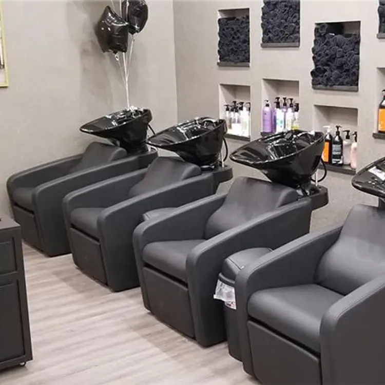 Kuaför salonu geri yıkama ünitesi şampuan sandalye