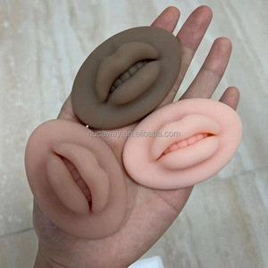 Peau d'entraînement en silicone 3D à bouche ouverte pour maquillage semi-permanent, tatouage, microblading des lèvres (PMU) - Product Image 6