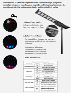 Farola Solar LED FX80W-PLUS con Baterí<span class=keywords><strong>a</strong></span> LiFePO4 de Larga Duración (10-12 Días de Autonomí<span class=keywords><strong>a</strong></span>), Protocolo DALI, IP66, Garantí<span class=keywords><strong>a</strong></span> de 3 <span class=keywords><strong>A</strong></span>ños, Diseño en Aleación de Aluminio - Product Image 4