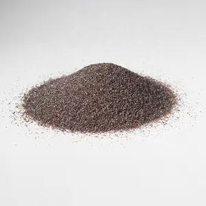뜨거운 판매 커런덤 F80 98.5% 순도 다크 브라운 알루미늄 산화물 커런덤 연마제 연마 용