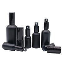 ODM OEM Vide Noir Peinture Cosmétique Verre Huile Essentielle Bouteille rose Huile Essentielle Gotero Fabricant/vente en gros