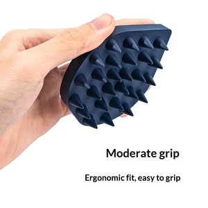 Spazzola per la pulizia XHJ Guangdong, bestseller transfrontaliero, in <span class=keywords><strong>silicone</strong></span> a goccia d'acqua, per lavaggio a secco/umido dei capelli - Product Image 3