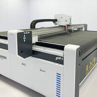 Machine de découpe CNC à couteau vibrant haute productivité avec moteur Schneider pour papier, carton, cadres photo, papier peint, adsorption sous vide