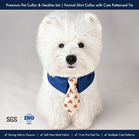 Pajarita y Babero para Perros Pequeños, Pañuelo de Cuello Ajustable de Algodón, Collar Envolvente para Westie, Pomeranian, Teddy, Cachorros y Gatitos, Accesorio Lindo para Mascotas