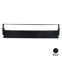 Cartouche de ruban noir LQ310 12,7 mm x 14 m compatible avec l'imprimante matricielle EP-SON LQ-310 S015639 S015634