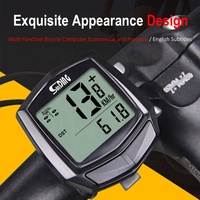 Ordinateur de vélo filaire Sunding Compteur de vitesse pour vélo Compteur kilométrique pour vélo Compteur de vitesse pour exercice extérieur Étanche à la pluie