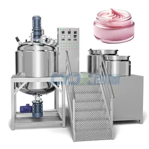 CYJX Food Grade High Shear Homogenizing Homogenous Cosmetics Making Machine Vacuum Emulsifying Mixer