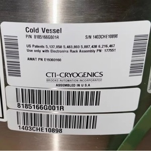 Tanque Criogénico de Acero Inoxidable Cti Cold Trap 8185166G001, Recipiente a Presión - Product Image 4