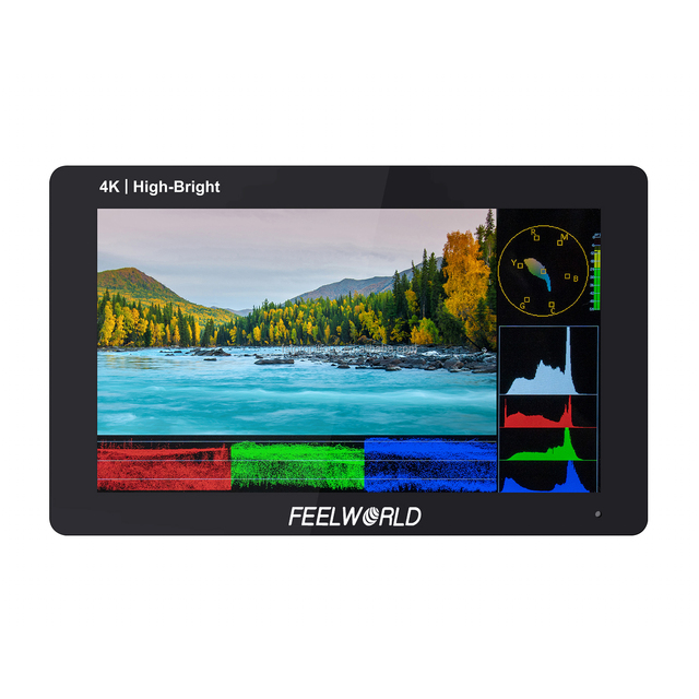 FEELWORLD F5 PROX 5.5" IPS High Bright HD-MI Filed Monitor 1600nit for DSLR, Mirrorless Camera 4K External Monitor Touch Screen