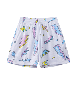 Shorts de Baño Casuales de Verano para Hombre, Sublimados, Ecológicos, Transpirables, de Secado Rápido, con Cordón Ajustable, de Spandex/Poliéster - Product Image 1