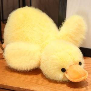 Peluche lestée Niuniu Daddy Canard Jaune 20 pouces 3,3 lb, rembourrage en nanoparticules de polyester, coussin corporel lourd apaisant, coussin sensoriel pour genoux - Product Image 6